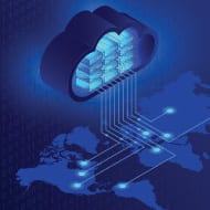 cloud global connectivity icon