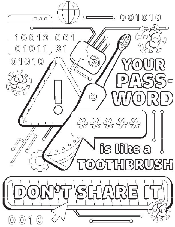 Passwords are sacred like your toothbrush...do not share them!